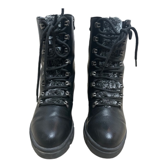 Blowfish Malibu Women’s Missi Tumbleweed Lace Up Combat Moto Boots EUC - Picture 15 of 16